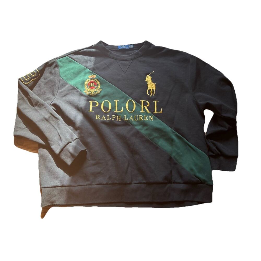 Polo Ralph Lauren XLB Sweater Crown Label Crew Neck